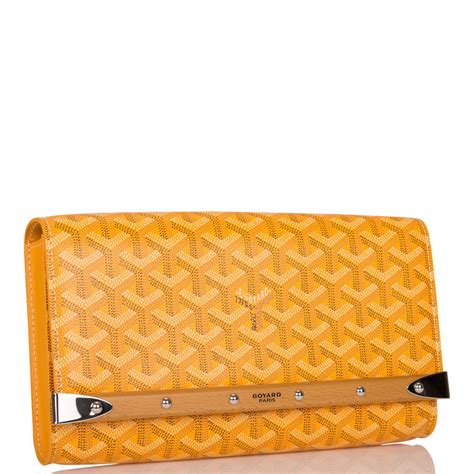 goyard box clutch|goyard monte carlo clutch.